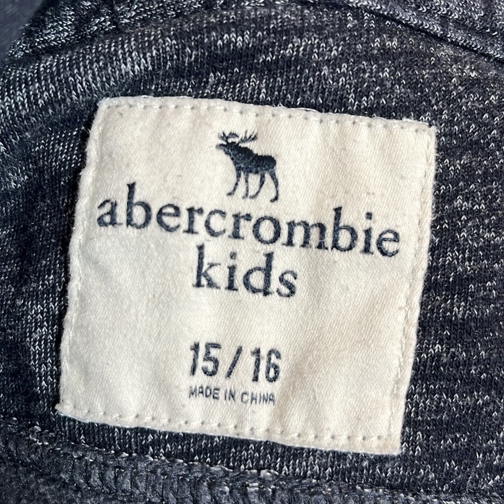 ABERCROMBIE Kids Blue Zipper Sweatshirt - Picture 7 of 8